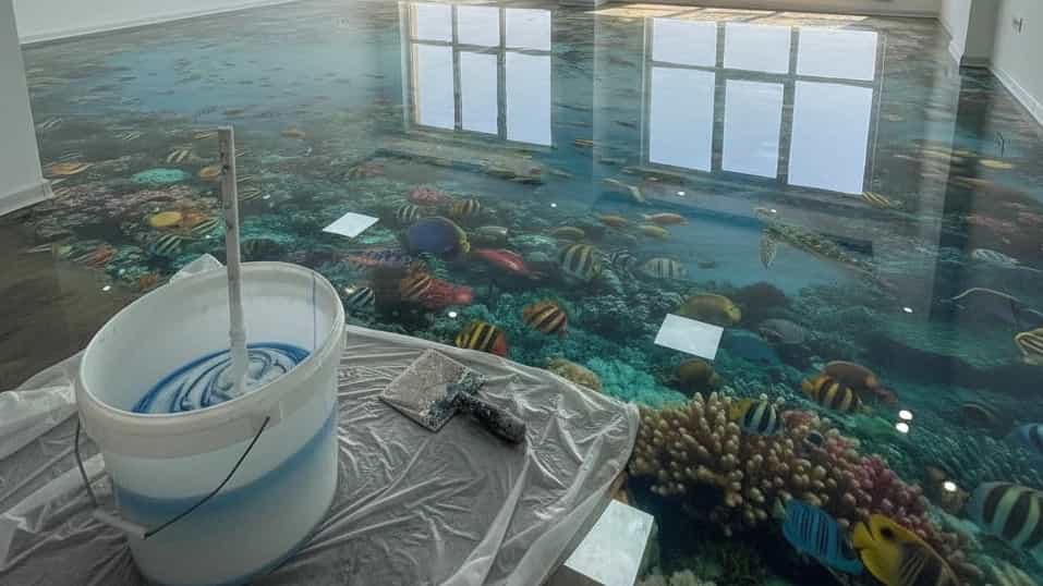 هزینه اجرای کفپوش سه بعدی در تهران